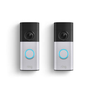 2-Pack Wired Doorbell Plus (Newest Model) Featuring Retinal 2K
