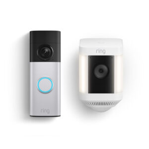 Bestselling Advanced Kit Battery Doorbell Plus (Newest Model) + Spotlight Cam Plus Battery