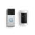 Satin Nickel + White