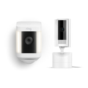 Pan-Tilt Indoor Cam + Spotlight Cam Plus Plug-In