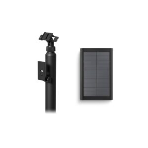 Stake Mount + Small Solar Panel USB-C