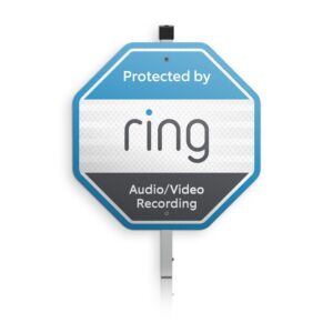 Security Yard Sign
