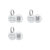 Satin Nickel 3 Pack
