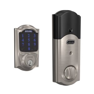 Schlage Connect Smart Deadbolt, Z-Wave Plus Enabled Works with Ring Alarm Security System